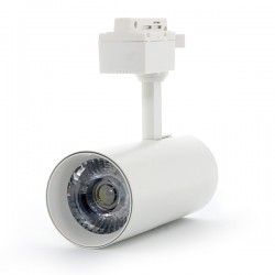 FOCO LED DE ALUMINIO PARA CARRIL 30W Luz CCT