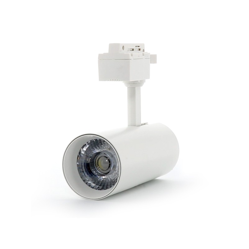 FOCO LED DE ALUMINIO PARA CARRIL 30W Luz CCT