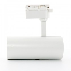 FOCO LED DE ALUMINIO PARA CARRIL 30W Luz CCT