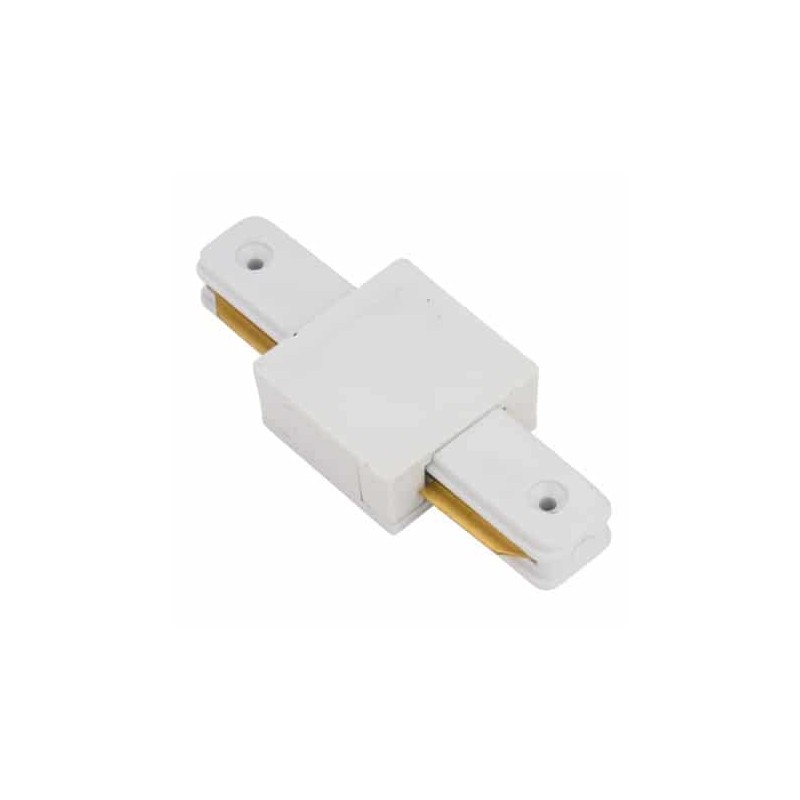 CONECTOR EN LINEA PARA CARRIL COLOR BLANCO