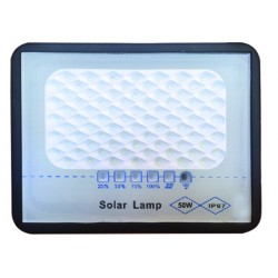 Reflector Solar LED 50W con mando a distancia