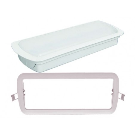 Luz de Emergencia LED 3W + Kit Techo Luz, Permanente / No Permanente