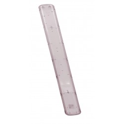 Pantalla estanca para 2 tubos LED de 120 cm