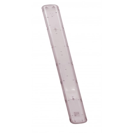Pantalla estanca para 2 tubos LED de 120 cm