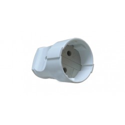 Enchufe Hembra Color Blanco