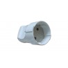 Enchufe Hembra Color Blanco