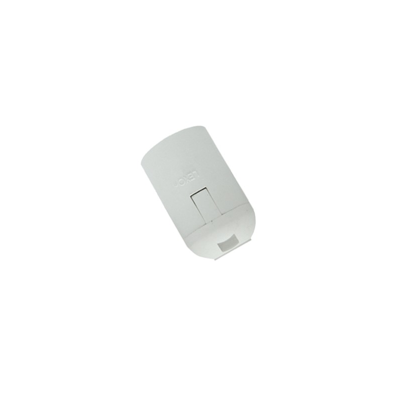 Portalámpara E-27 Termo plástico Liso Color Blanco
