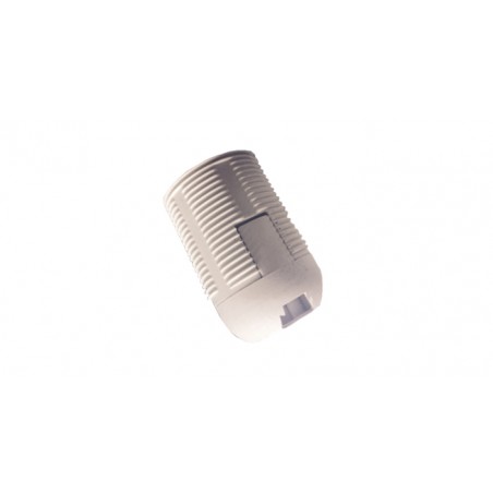 Portalámpara E-27 Termo plástico Todo Rosca Color Blanco