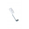 Portalámpara E-14 Vela con paletilla para funda marfil