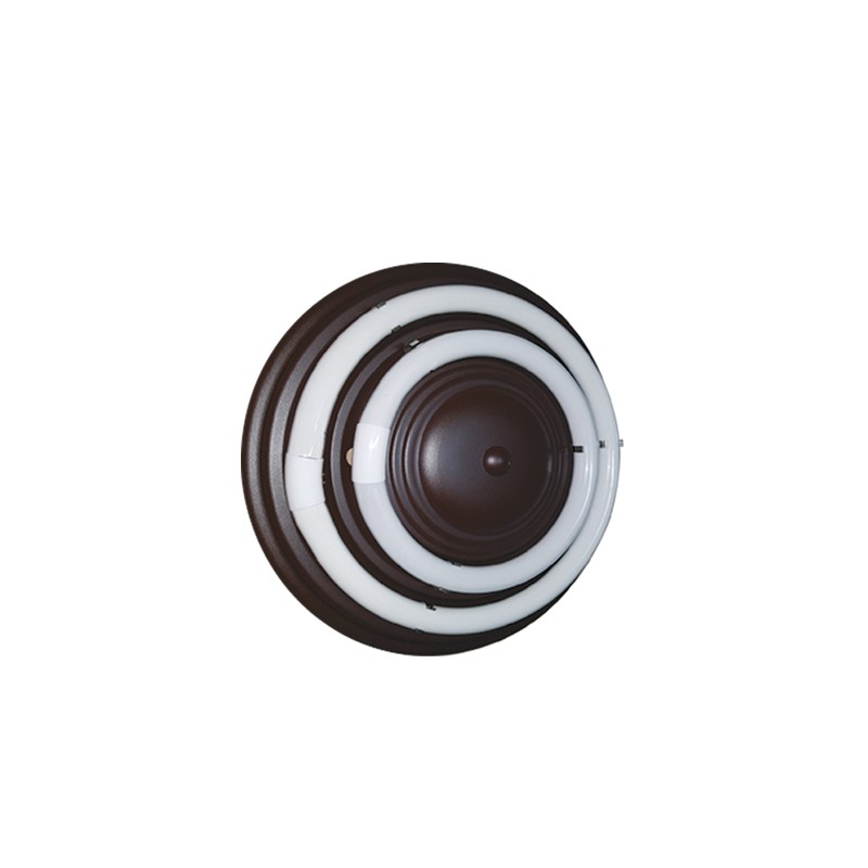 Plafón Circular chapa Varios Colores para tubos 22W+32W
