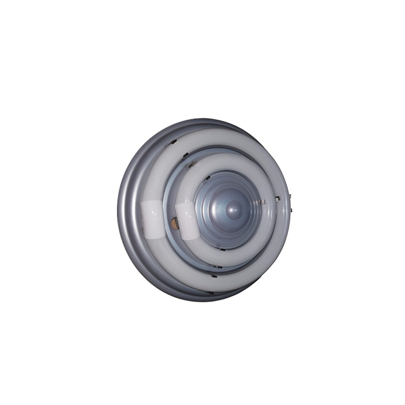 Plafón Circular chapa Varios Colores para tubos 32W+40W