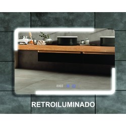 ESPEJO RECTANGULAR HORIZONTAL 60 x 80 RETROILUMINADO