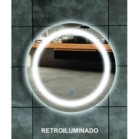 ESPEJO REDONDO 60 x 60 RETROILUMINADO