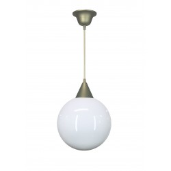 Colgante en Varios Colores con Tulipa Opal de 30 cm