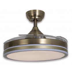 ventilador con aspas retractiles
