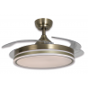 ventilador con aspas retractiles