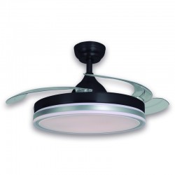 ventilador con aspas retractiles