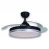 ventilador con aspas retractiles
