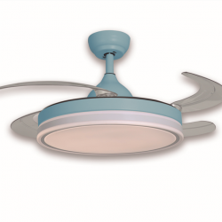ventilador con aspas retractiles