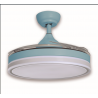ventilador con aspas retractiles