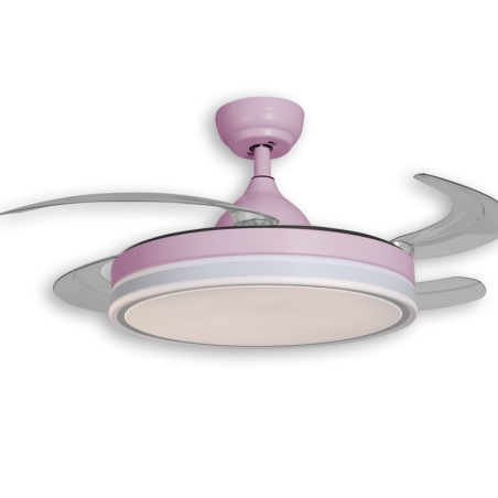 ventilador con aspas retractiles