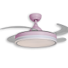 ventilador con aspas retractiles