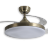 ventilador con aspas retractiles
