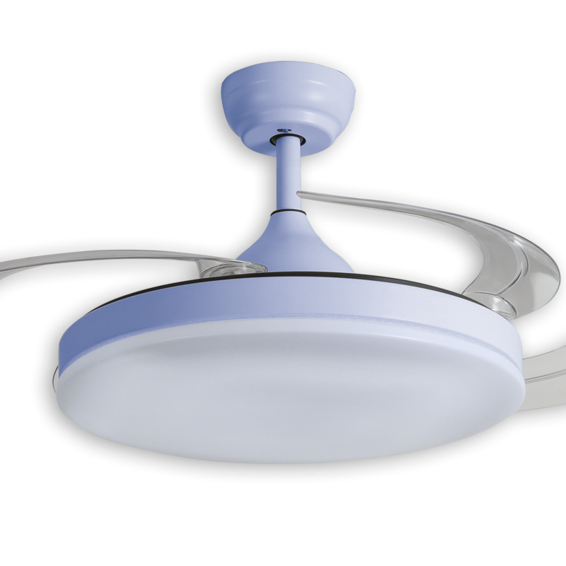 ventilador con aspas retractiles