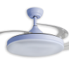 ventilador con aspas retractiles