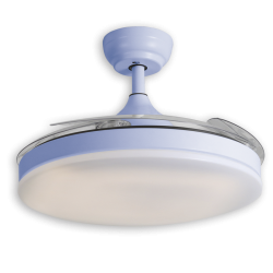 ventilador con aspas retractiles