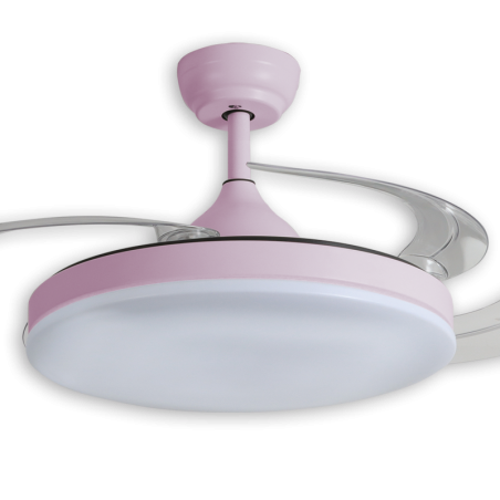 ventilador con aspas retractiles