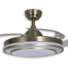ventilador con aspas retractiles