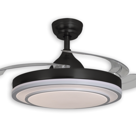 ventilador con aspas retractiles