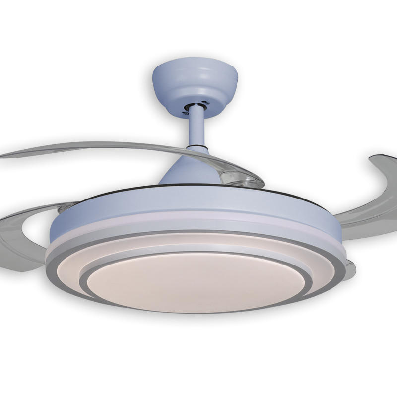 ventilador con aspas retractiles