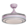 ventilador con aspas retractiles