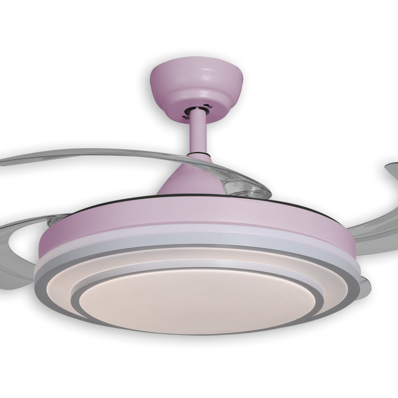 ventilador con aspas retractiles
