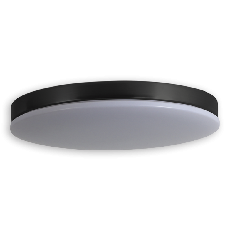 Plafón de techo 36W Color Negro Modelo Apolo