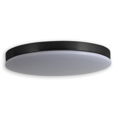 Plafón de techo 36W Color Negro Modelo Apolo