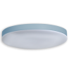 Plafón LED 36W, luz ajustable, memoria de color y fácil instalación.