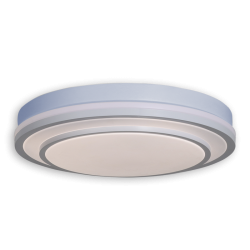 Plafón LED 36W, luz ajustable, memoria de color y fácil instalación.