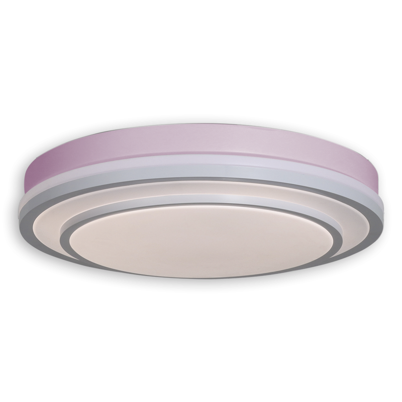 Plafón LED 36W, luz ajustable, memoria de color y fácil instalación.