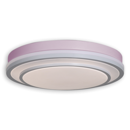 Plafón LED 36W, luz ajustable, memoria de color y fácil instalación.