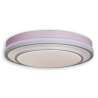 Plafón LED 36W, luz ajustable, memoria de color y fácil instalación.