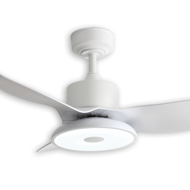 Ventilador de Techo FASE con Luz LED y Motor DC – 6 Velocidades, Aspas ABS, Control Remoto y Temporizador