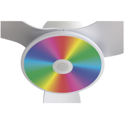 Ventilador de Techo FASE con Luz LED y Motor DC – 6 Velocidades, Aspas ABS, Control Remoto y Temporizador