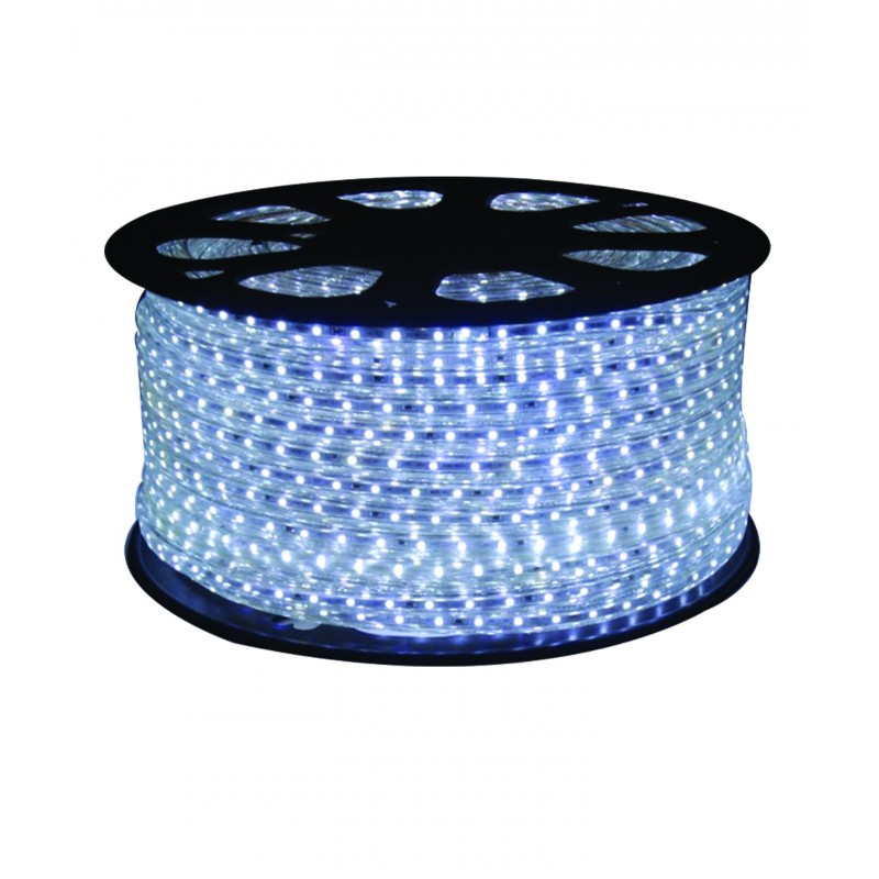Tira LED de14,4 W  con Protección IP68. Luz Blanca 180º 220V. Rollo 100m, se vende por metro