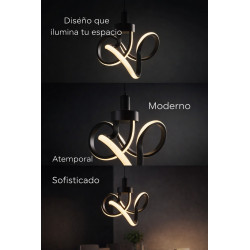 Colgante moderno que ilumina tu espacio